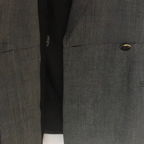 Vintage 90s Oversize Big Shoulder Long Lt Jacket - Picture 10 of 13